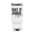 Stainless Steel Travel Mug with Handle, 14oz
